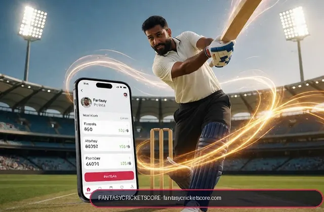 Fantasycricketscore (fantasy cricket score) fantasy cricket & matchday visual 1